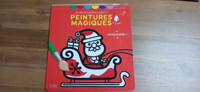 Peinture magique Noël