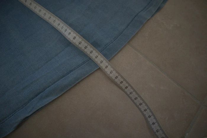 Robe bleue et blanche, taille L - photo numéro 10