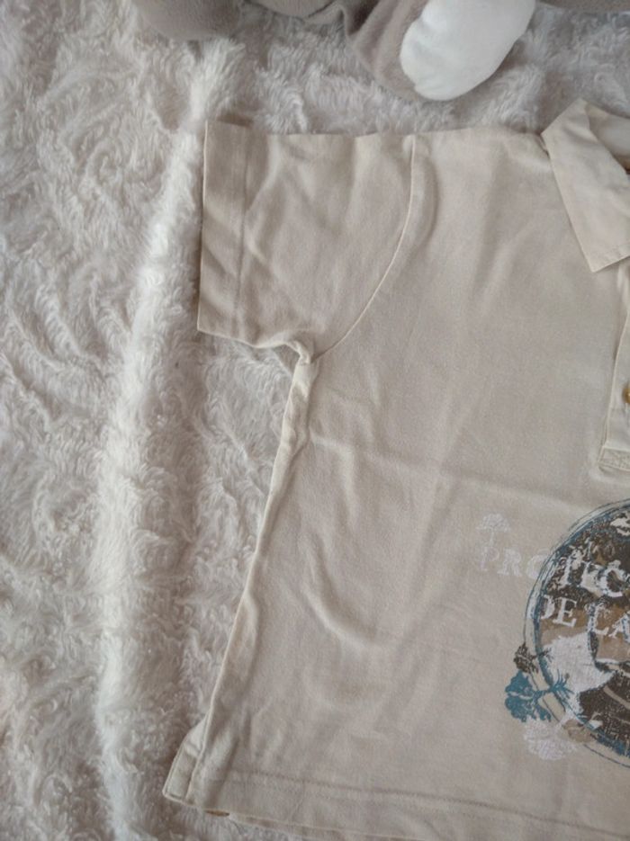 Polo tee shirt chemise manches courtes Garçon 3 ans Kid Kanai 100% coton - photo numéro 3