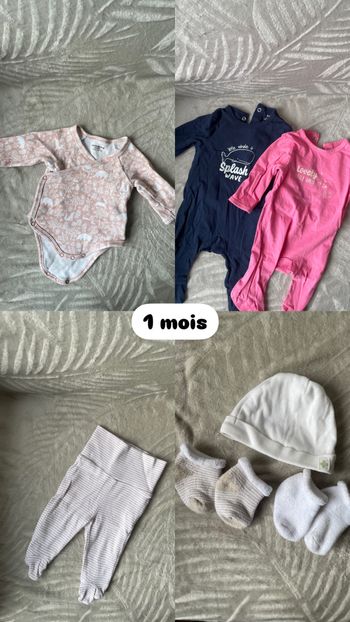 Lot de vêtements 1-3 mois