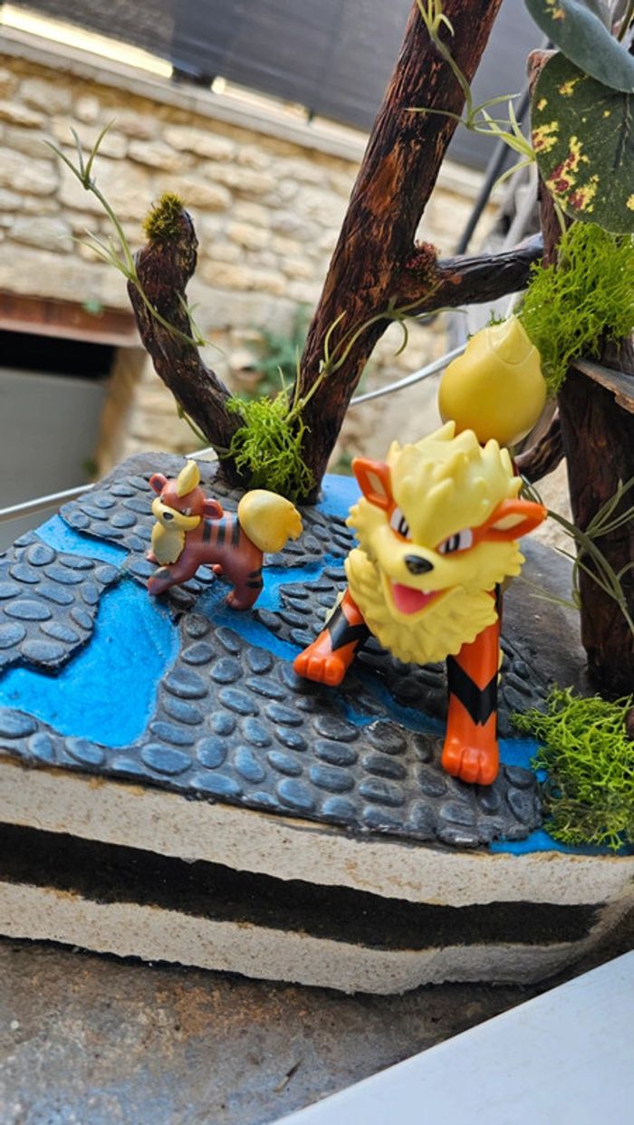 Super figurine Pokemon Nintendo Évolution Caninos Arcanin - photo numéro 2