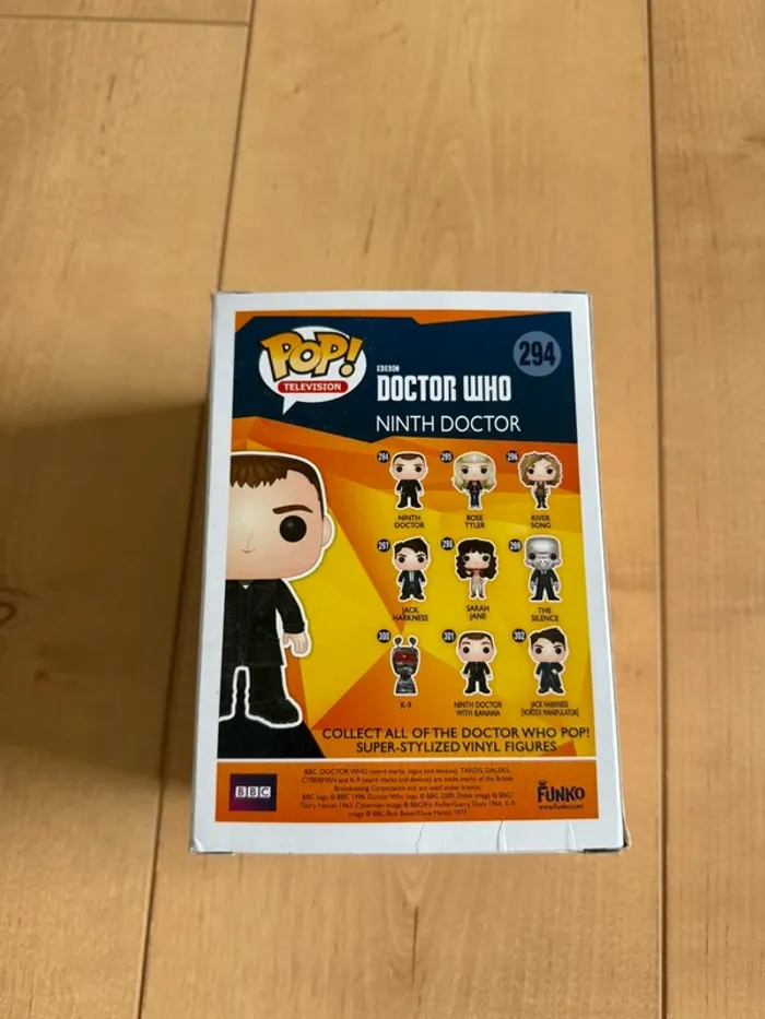 Pop Doctor Who Ninth Doctor dans sa boîte jamais ouvert - photo numéro 3