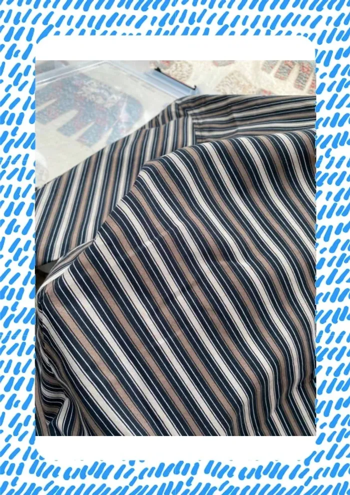 Chemise rayée à rayures Angelo litrico s - photo numéro 4