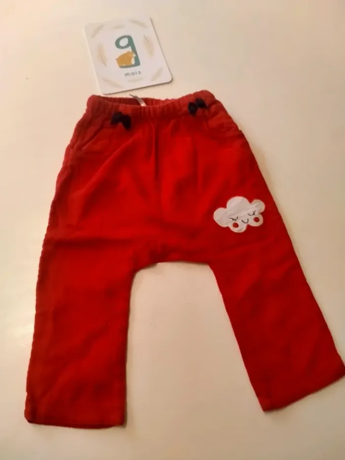 Pantalon bébé Orchestra Taille 9 mois - photo numéro 2