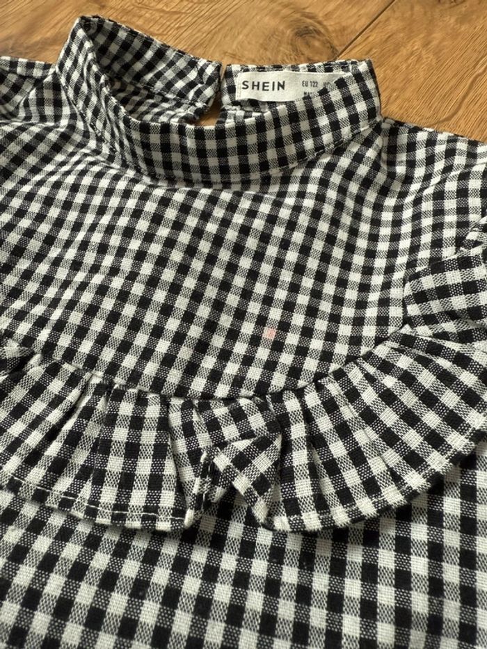 Blouse vichy fille - photo numéro 3