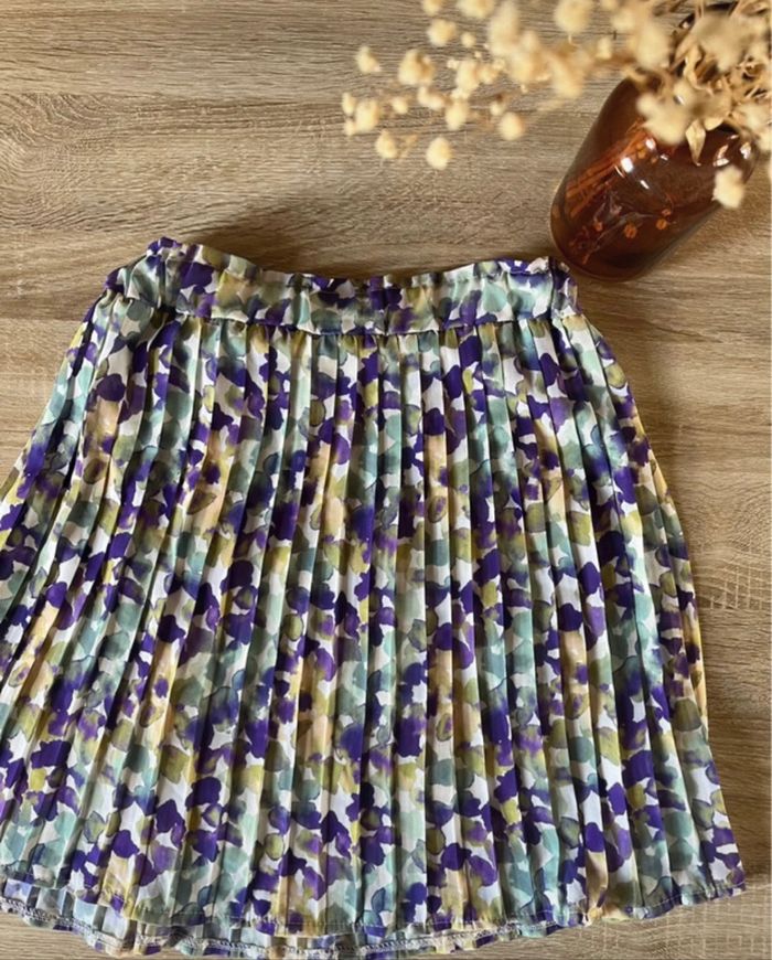Jupe à motif plissé - taille S
