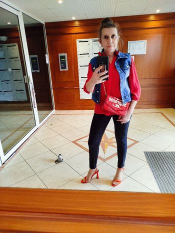 Blouse voilage opaque H&M