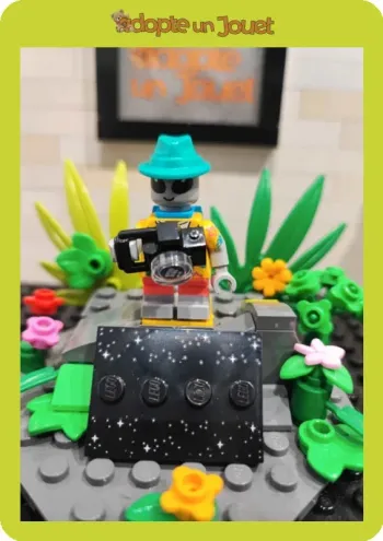 Lego - Figurine Serie 26 - col26-3 - Alien Tourist