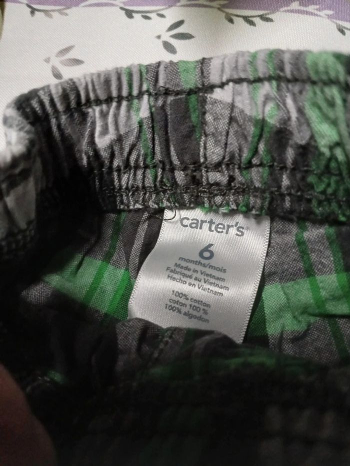Short garçon Carter's taille 6 mois - photo numéro 3