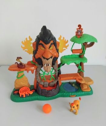 Ascension de Scar GARDE DU ROI LION Playset DISNEY  Complet 🦁