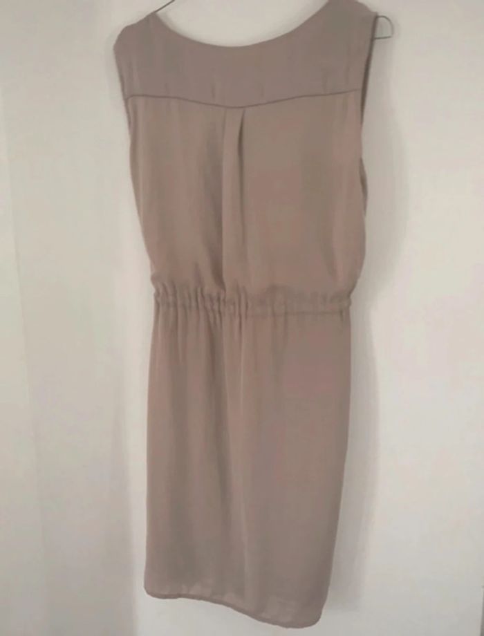 Robe beige camaïeu femme taille 38 - photo numéro 3