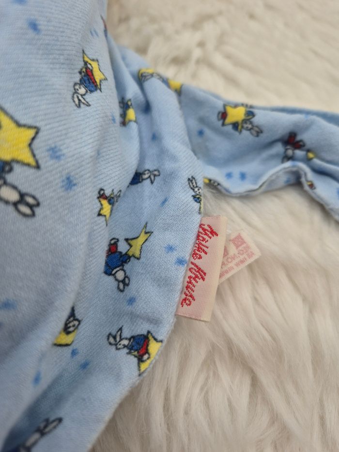 Doudou peluche Beige Bleu Clair Col Käthe Kruse - photo numéro 5