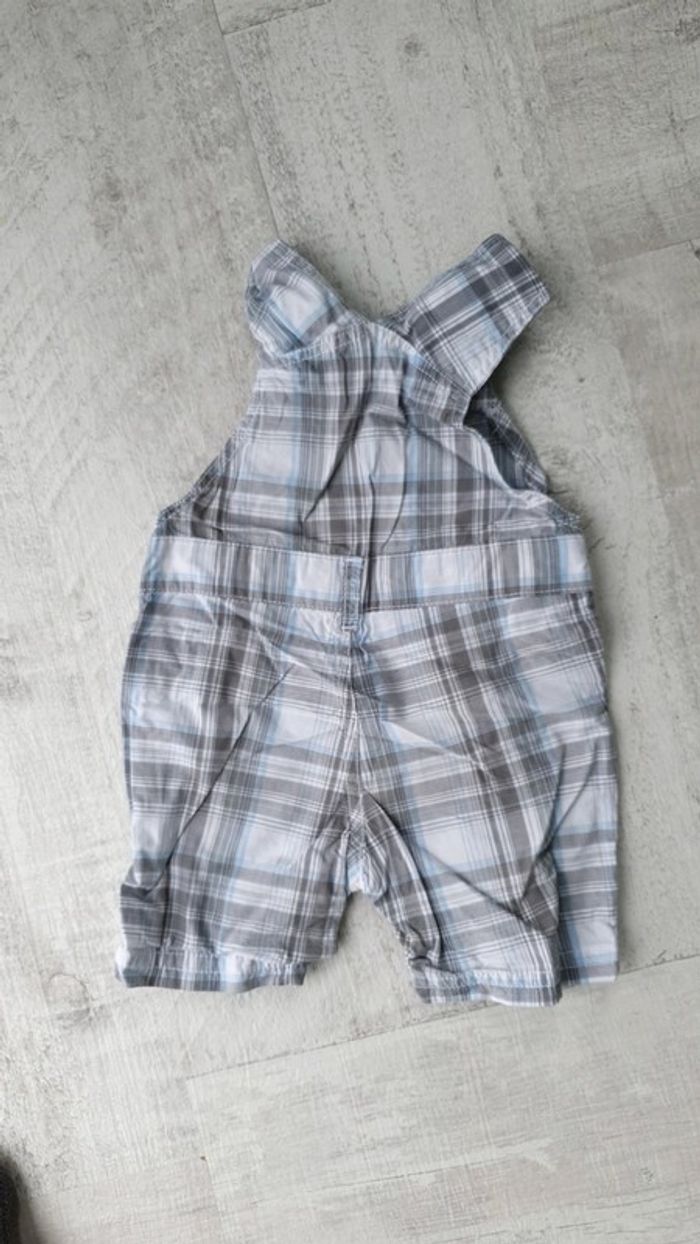 Ensemble tee-shirt + salopette Taille 3 mois - photo numéro 5