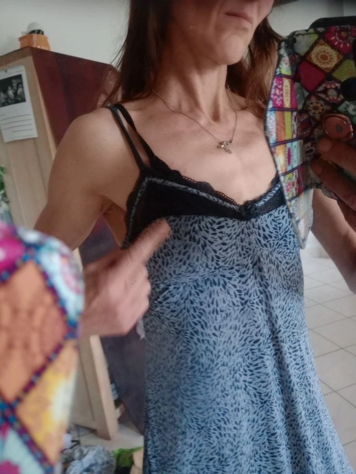 Nuisette M gris et noir c84 - photo numéro 9