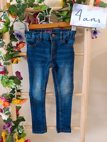 Jean slim 4ans Tissaia fille