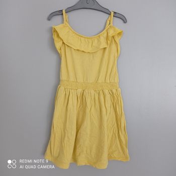 Robe jaune 4ans