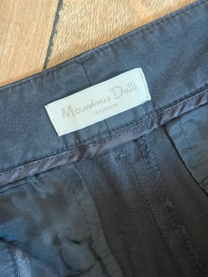 Pantalon Massimo Dutti – Taille 38 – Taille basse - Coupe évasée - photo numéro 4