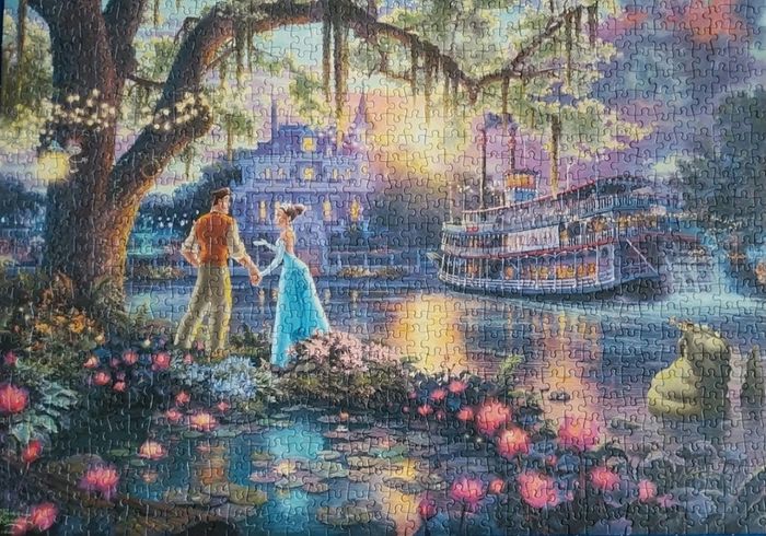 Puzzle la princesse et la grenouille - photo numéro 2