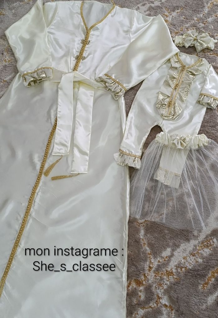 Caftan mère et bébé