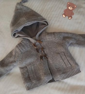 Cyrillus Cardigan Garçon 3 mois NEUF