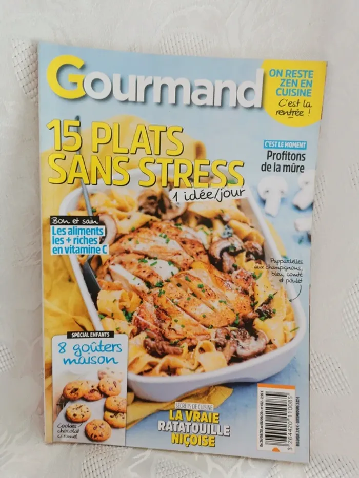 Lot de 6 magazines "Gourmand – La meilleure façon de manger" - photo numéro 3
