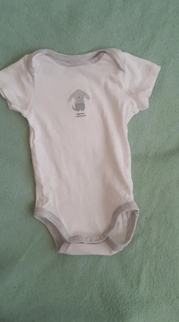 Lot bodies 6 mois (x7)