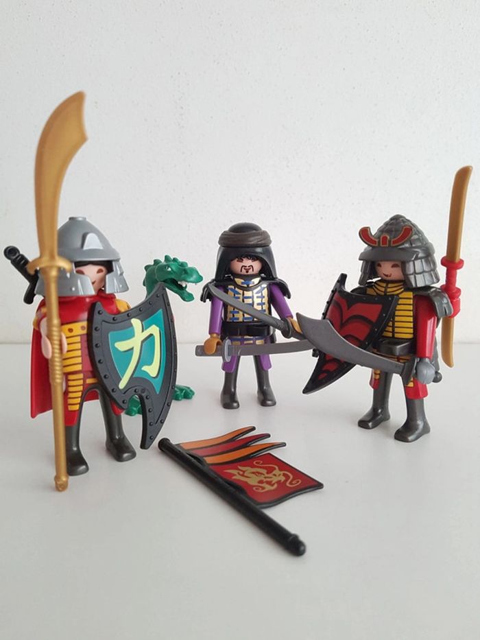Samouraï, soldats asiatiques Playmobil knight