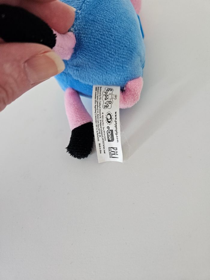 Peluche Peppa Pig (trousse) Georges - photo numéro 3