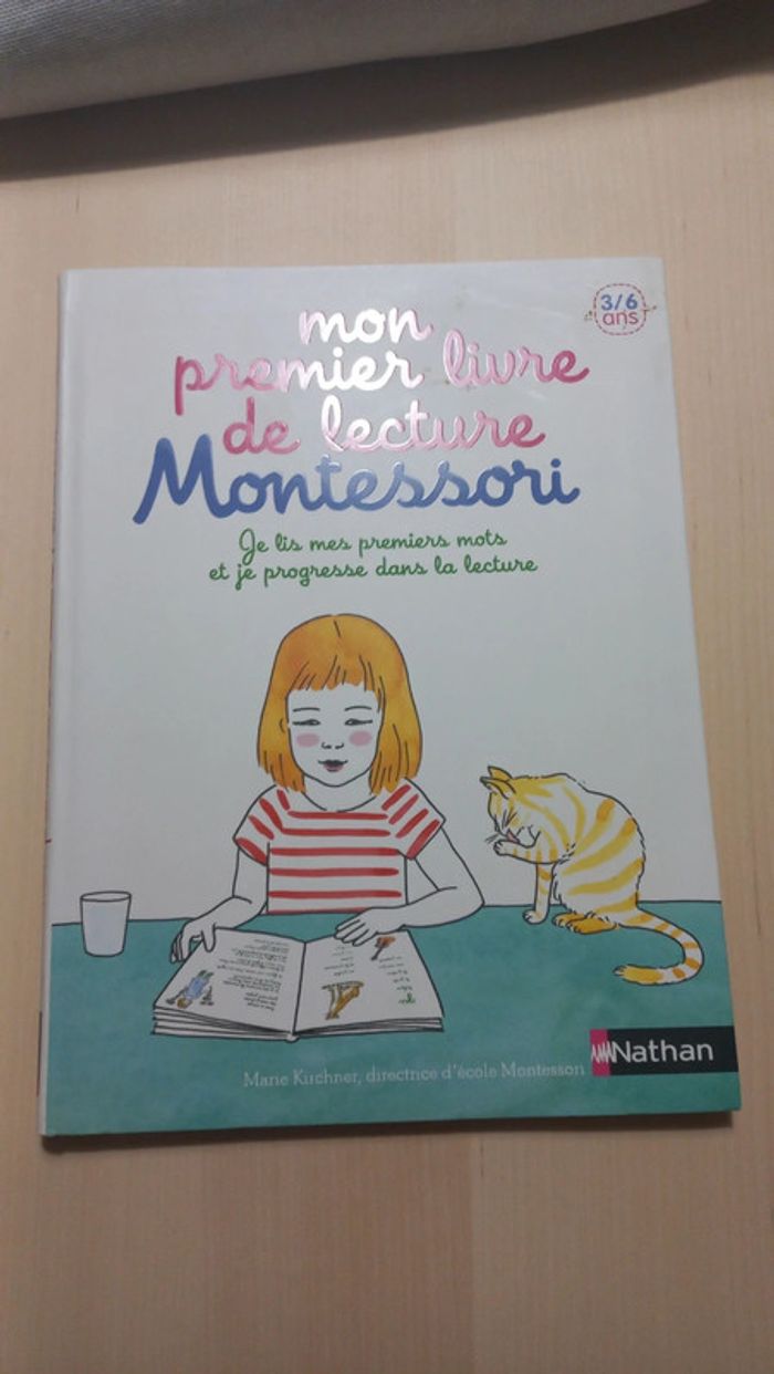 Mon premier livre de lecture Montessori. Neuf