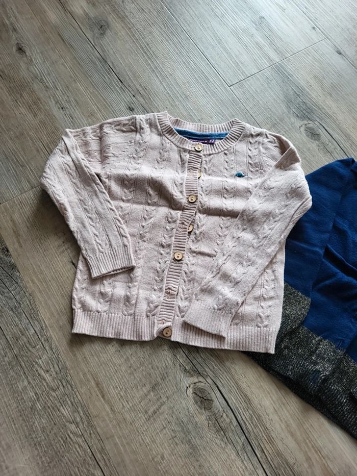 Lot 2 gilets fille 4 et 5 ans Sergent Major et Lili Marelle - photo numéro 2