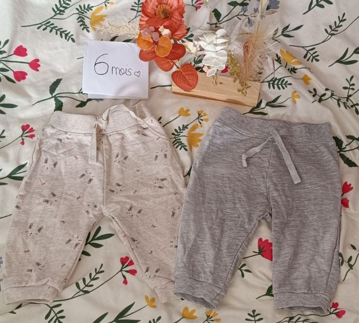 Lot de deux survêtement bébé 6 mois 🌸