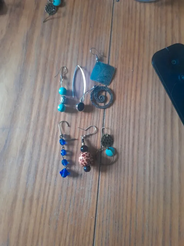 Lot de boucles d oreilles
