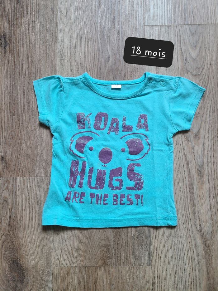 T-shirt fille 18 mois