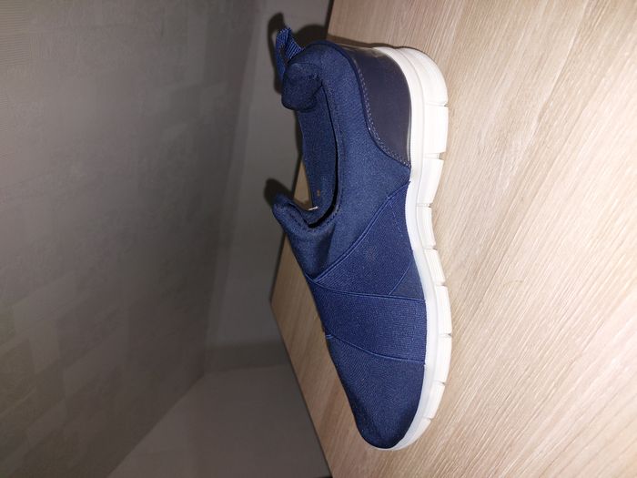 baskets femme bleu très souple 37 - photo numéro 2