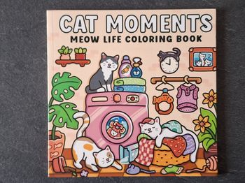 Livre de coloriage “Cat Moments”