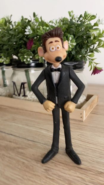 2 Figurines Souris City Dessin animé