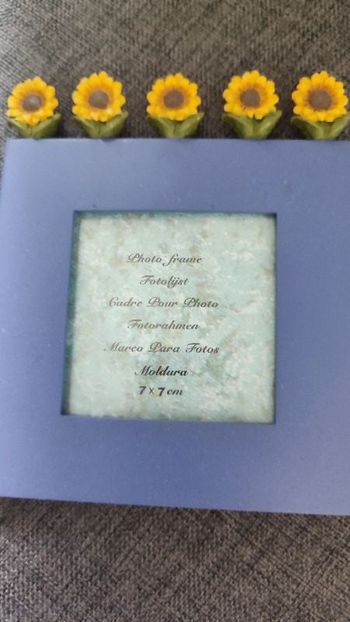 cadre photo tournesol