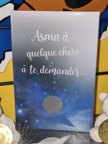 Carte à gratter demande de parrain