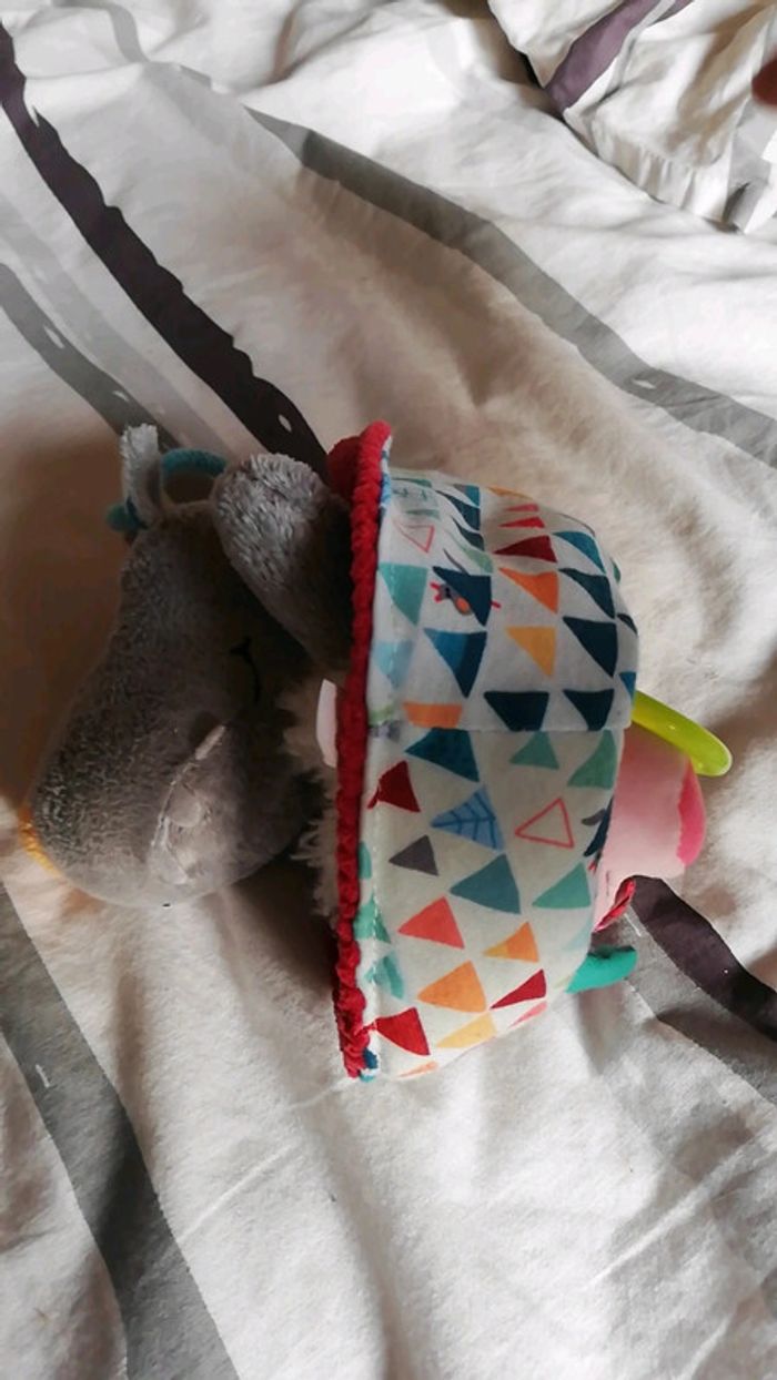 Lilliputiens Nicolas le loup hochet réversible - photo numéro 3