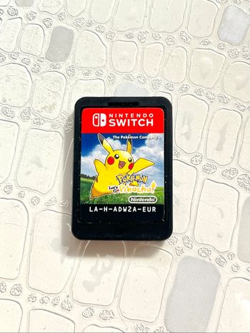 Jeu switch pokemon pikachu