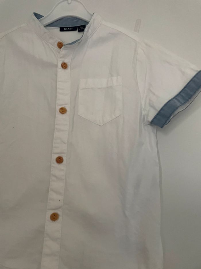 Chemise blanche kiabi 4 ans - photo numéro 2