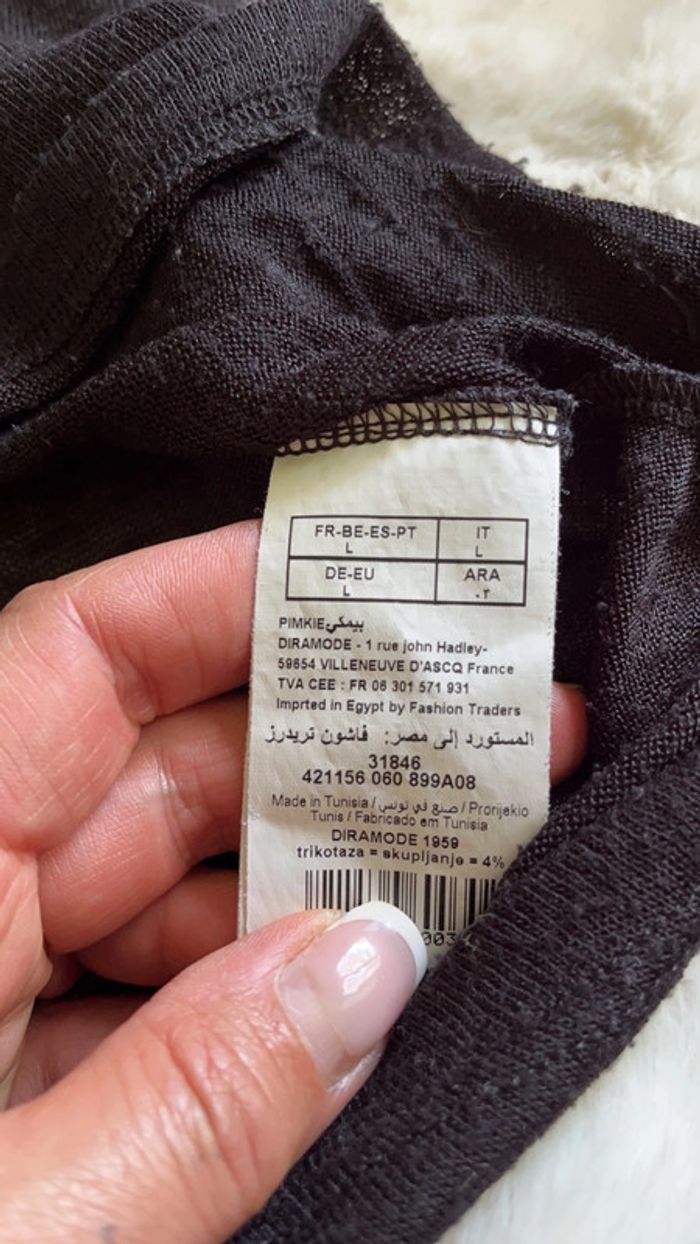 Tee shirt manches 3/4 pimkie - photo numéro 5