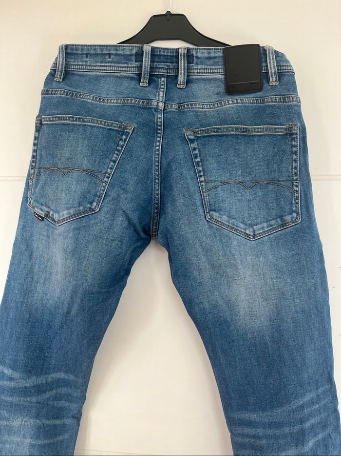 Jean Salsa bleu denim - photo numéro 4