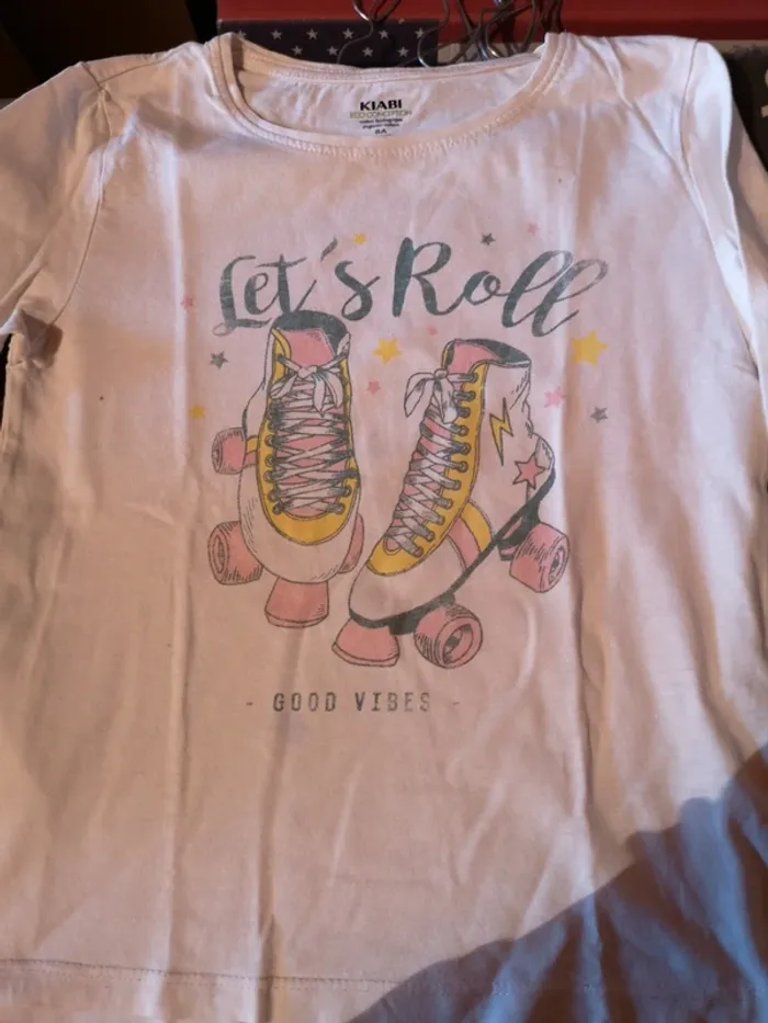 Lot 5 t shirts /blouse 8 ans - photo numéro 8