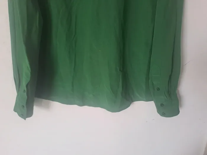 Chemise verte en Soie Barbara Bui Taille 40 - photo numéro 11