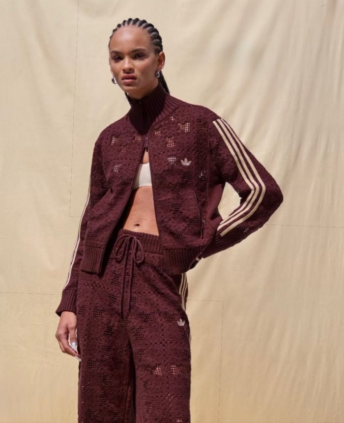 Pantalon en maille crochetée Adidas X ASOS - photo numéro 4