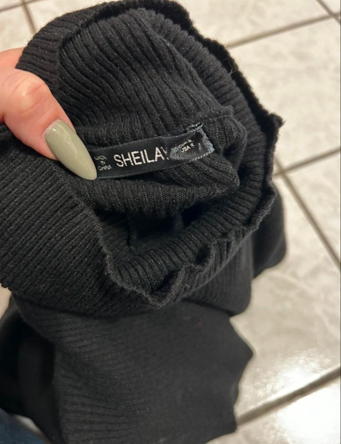 Col roulé noir – Sheilay – Taille S - Bon état - photo numéro 3