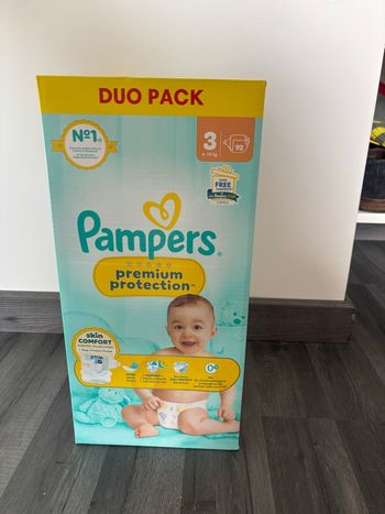 Pampers prenium protection taille 3