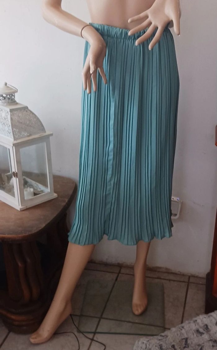 Jupe longue plissée taille unique - photo numéro 2