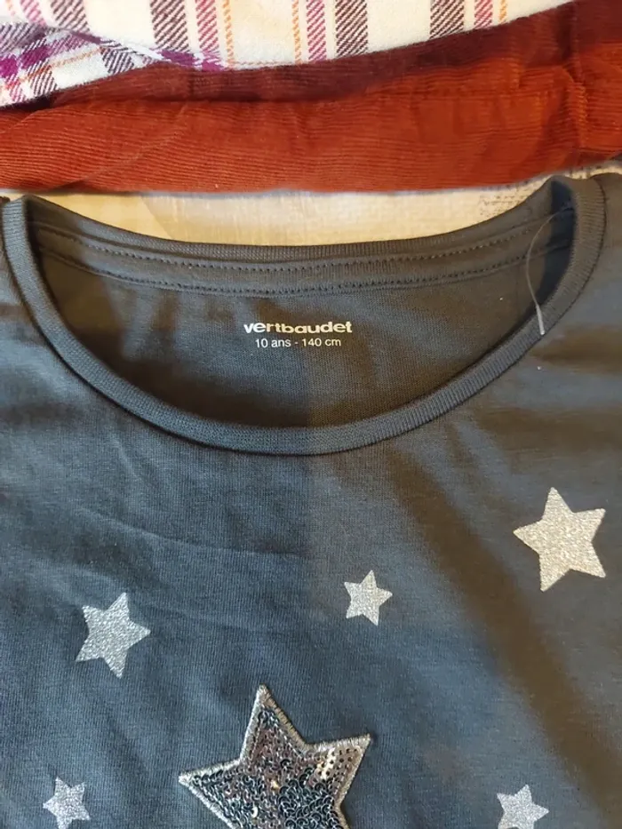T-shirt manches longues neuf Vertbaudet 10A - photo numéro 6